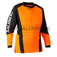 Salming Atlas Goalie Jersey JR Orange/Black bluza bramkarska
