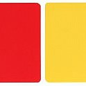 Kartki sędziowskie czerwona+żółta