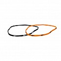 ZONE cienka opaska SLIM 2-pack black/orange