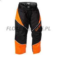Salming Atlas Goalie Pant JR Orange/Black spodnie bramkarskie