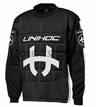 Unihoc bluza bramkarska Shield JR black/white
