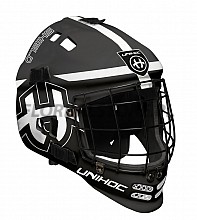 Unihoc maska bramkarska Shield black/white