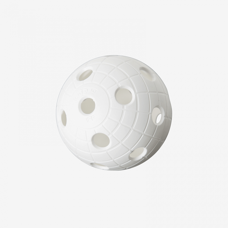 Unihoc piłeczka CRATER White