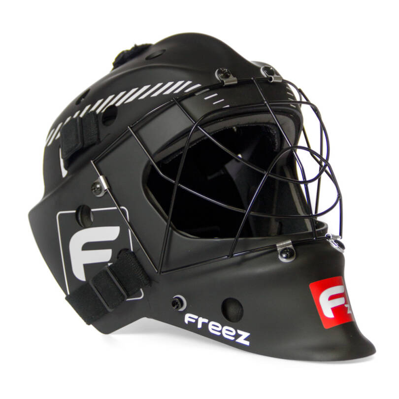 Freez Goalie Helmet Z-280 Black SR Kask bramkarski