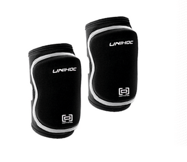 Unihoc ochraniacze kolan OPTIMA black/white SR