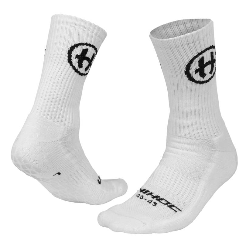 Unihoc  skarpetki Grip white