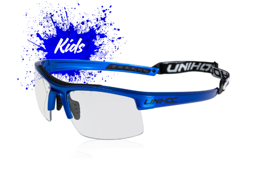 Unihoc okulary Energy kids blue