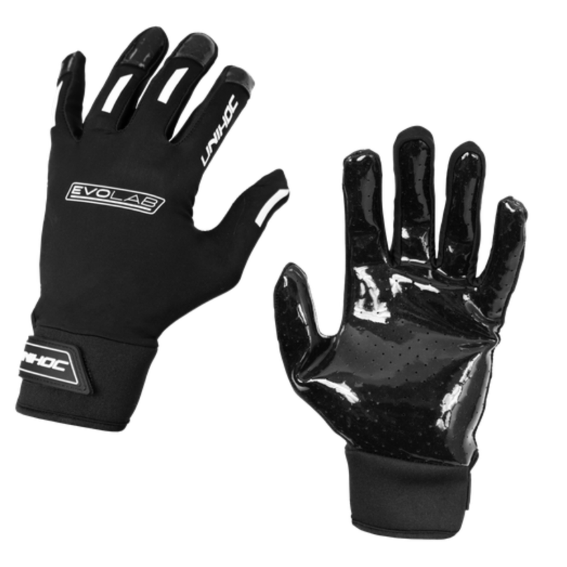 rękawice Unihoc Evolab Silicone Black