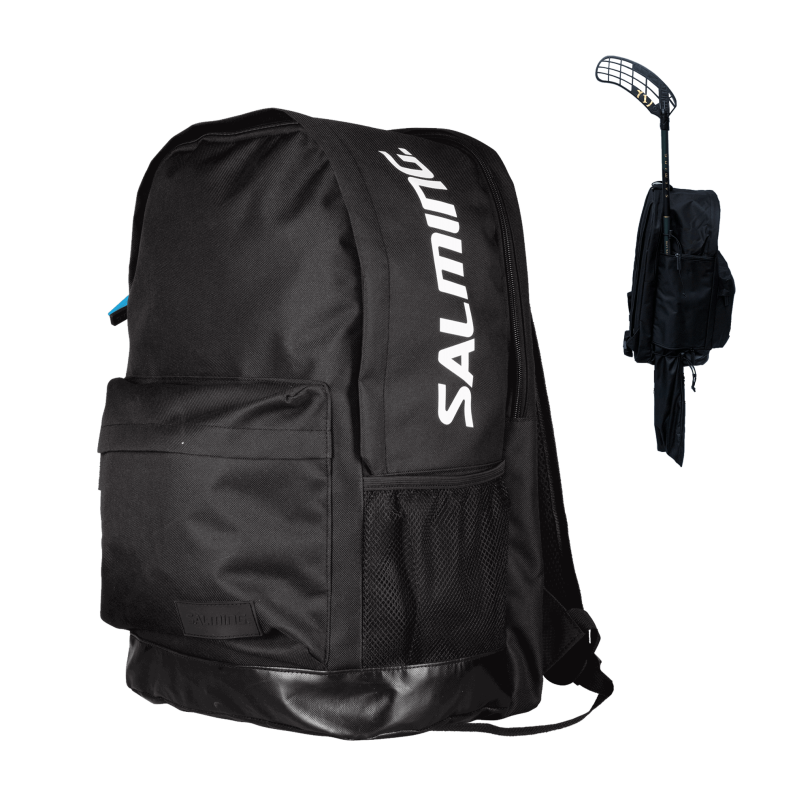 Salming Backpack with stick holder Black