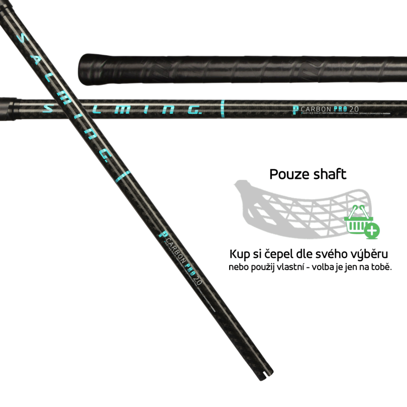 Salming P-series Carbon Pro 2.0 Shaft 25 Black/Blue
