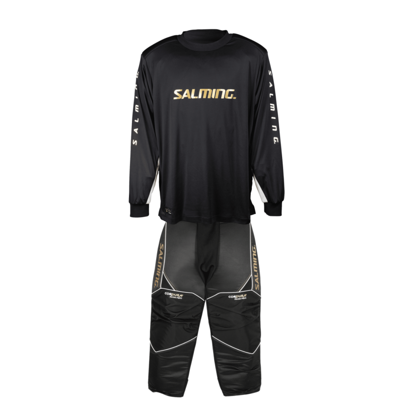 Salming zestaw bramkarski React black/white