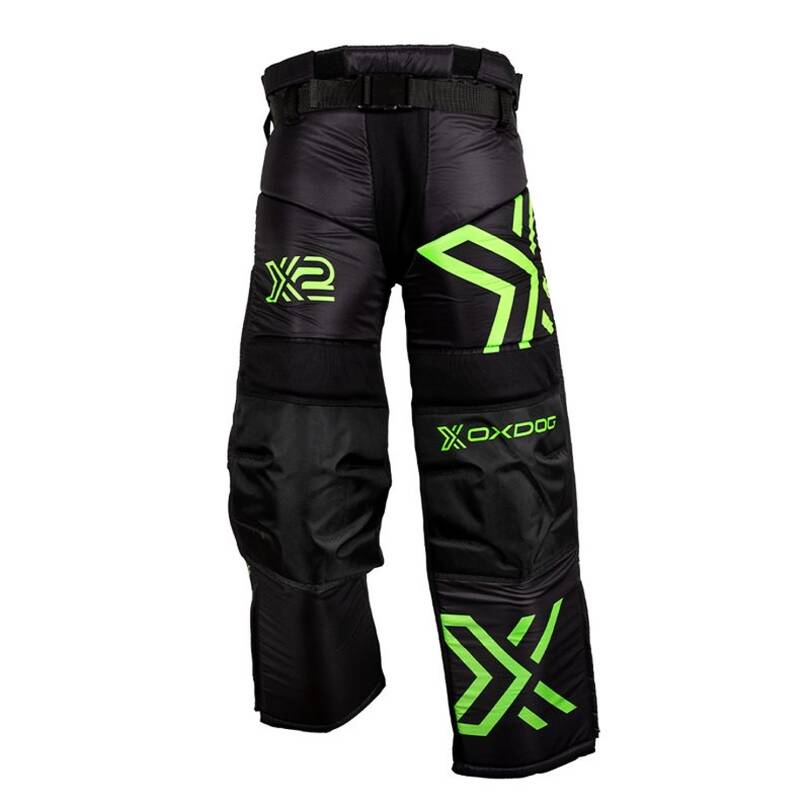 Oxdog spodnie bramkarskie X2 Goalie Pants JR Black/Green