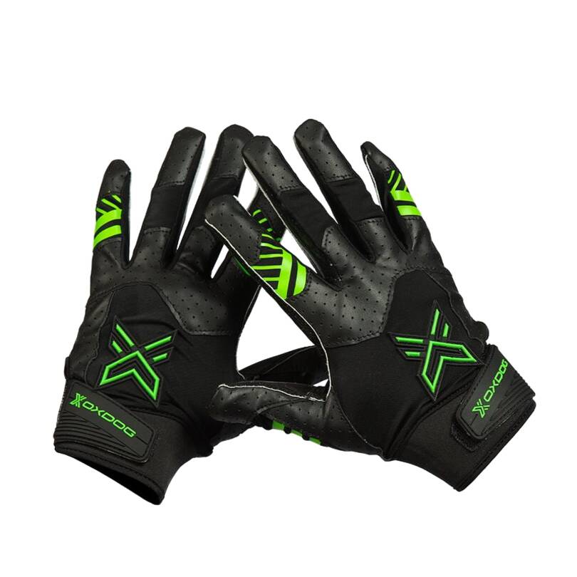 Oxdog X2 Silicon Goalie Glove Black-Green SR