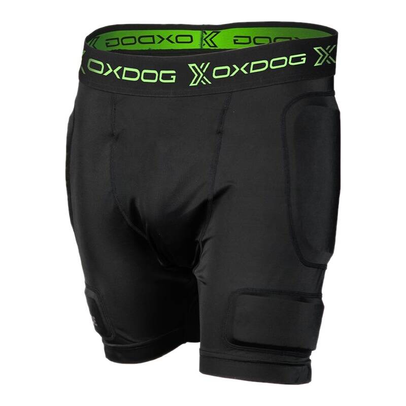 Oxdog X2 Padded Shorts Player & Goalie Black-Green