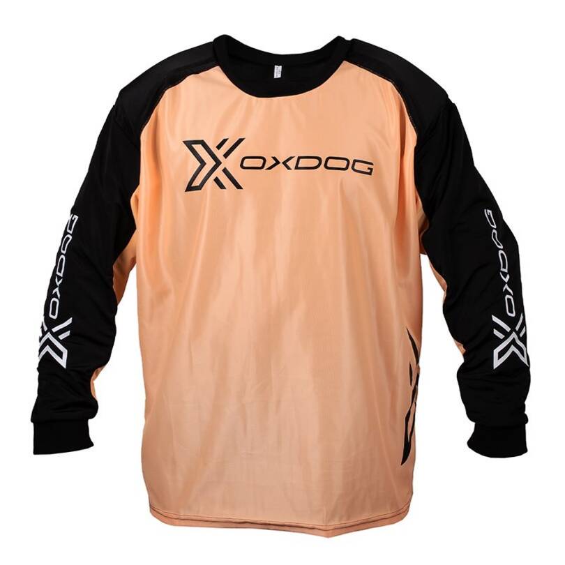 Oxdog koszulka bramkarski Goalie Shirt SR Apricot/black, padded