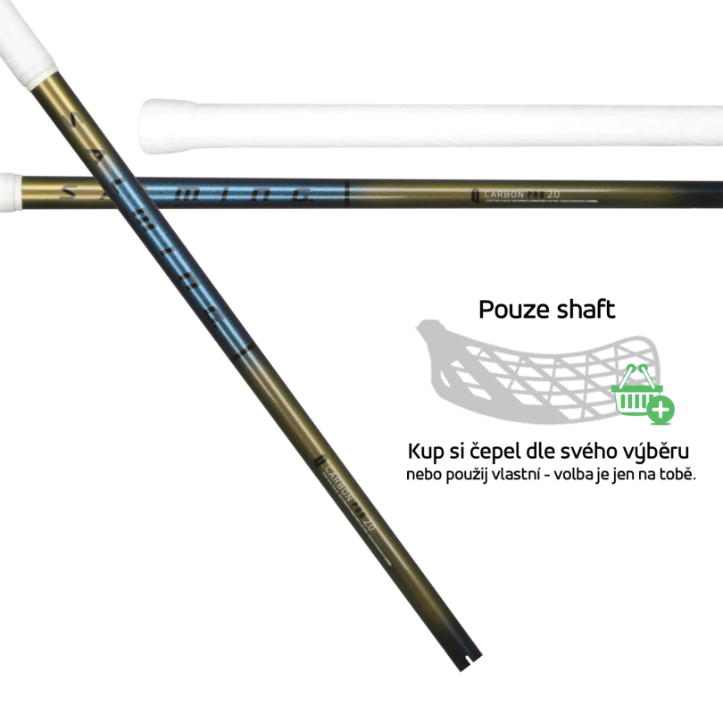Salming Q-series Carbon Pro 2.0 Shaft 27 Blue/Gold