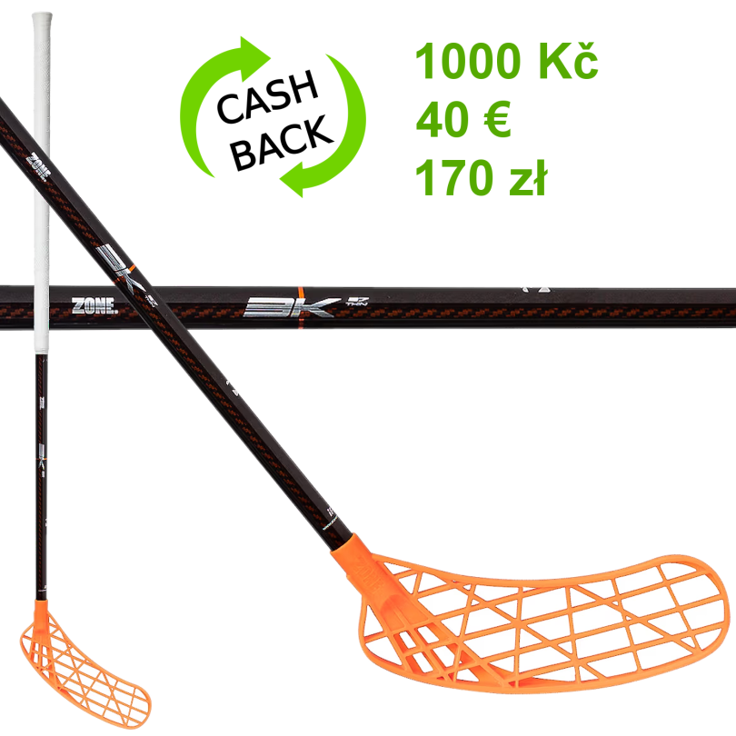 Zone floorball AirOne 3K 27 Thin blackcopper