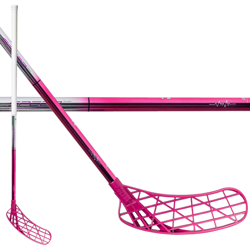 Zone floorball Air/One Speed 27 Thin chrome/magenta
