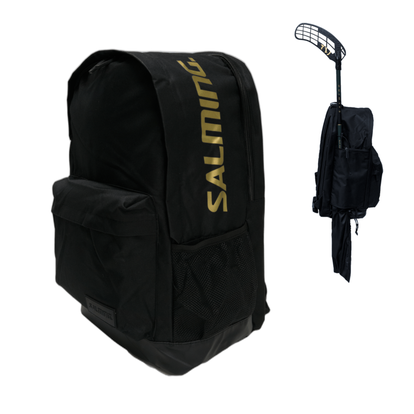 Salming Plecák JR Black/Gold 17 L