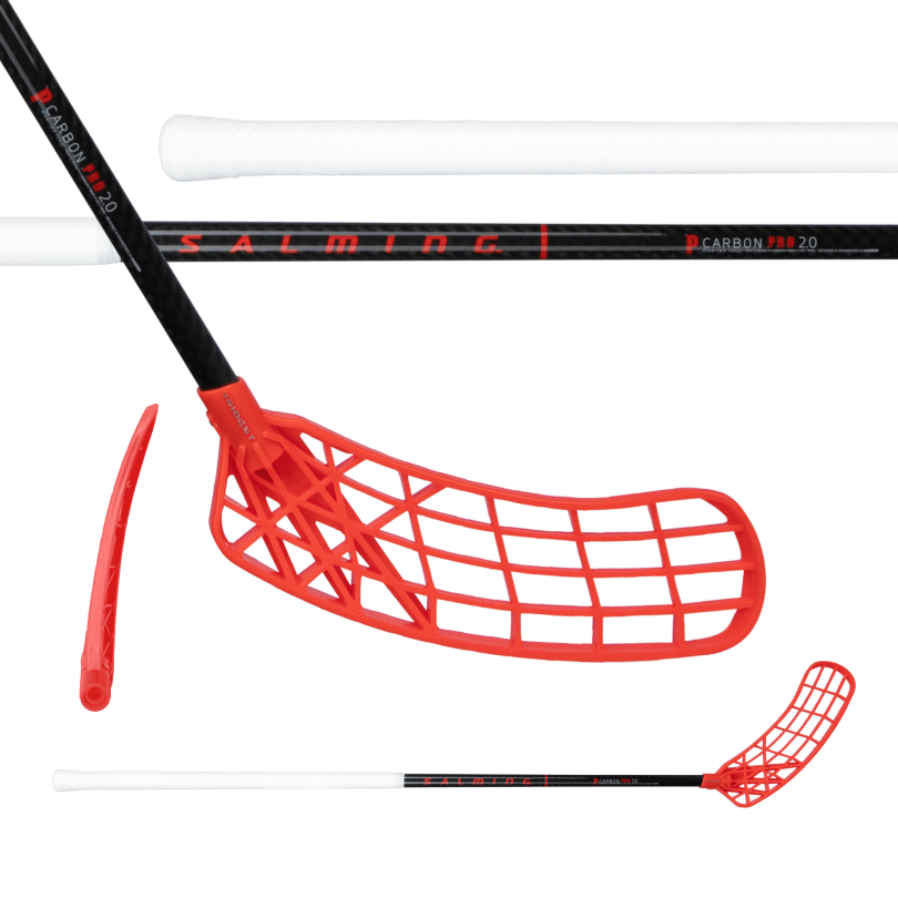 Salming P-series Carbon Pro 2.0 Trident TX 25 Black / Orange