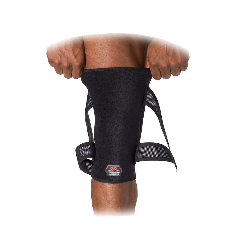 McDavid Cross Compression Knee Sleeve Black