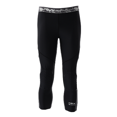 McDavid Hex 3/4 Tight With Knee Pads Black