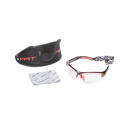 Fatpipe okulary ochronne Protective Eyewear Set JR Orange