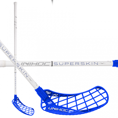 Unihoc Epic Superskin Regular FL 29 Oval white/blue