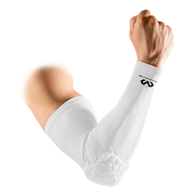 McDavid 6500 Hex Shooter Arm Sleeve biały rozm. M