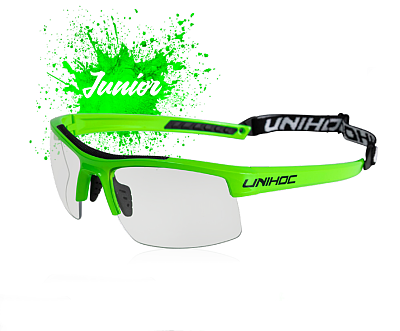 Unihoc Energy JR okulary Neon Green