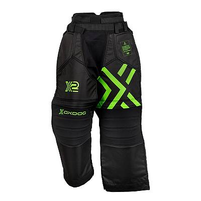 Oxdog spodnie bramkarskie X2 Goalie Pants SR Black/Green