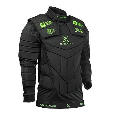 Oxdog kamizelka bramkarska X2 Goalie Protection Shirt Black-Green