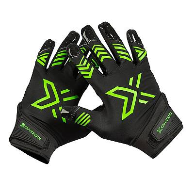 Oxdog X2 Silicon Goalie Glove Black-Green JR