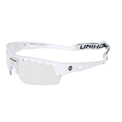 Unihoc Okulary Victory Senior Eyewear White/Black