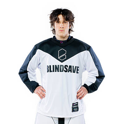 Blindsave Vault Goalie Jersey Top White & Black
