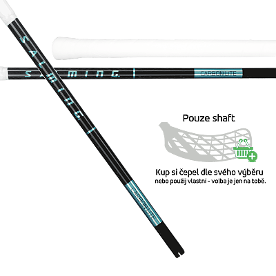 Salming Q-series Carbon Lite Shaft 27 Black / LagunaBlue
