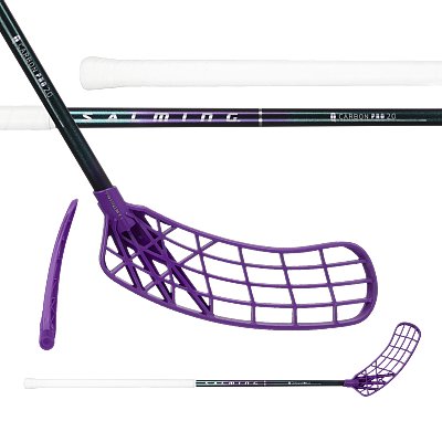 Salming Q-series Carbon Pro 2.0 Trident TX 29 Purple / Blue