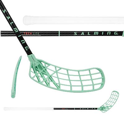 Salming Tech Lite Trident TX 27 Black / Mint