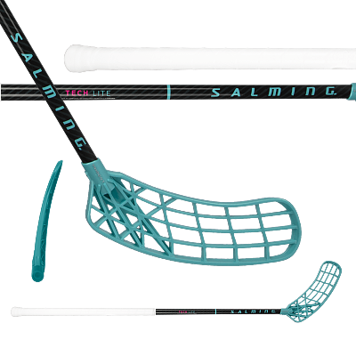 Salming Tech Lite Trident TX 29 Black / Laguna Blue