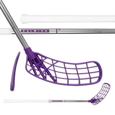 Salming Nitro Lite RD JR Trident TX 30 Silver / Purple