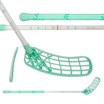 Salming Mid Lite JR Trident Endurance 32 White / Mint