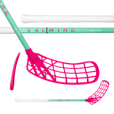 Salming Mid Lite JR Trident Endurance 35 Mint / Magenta