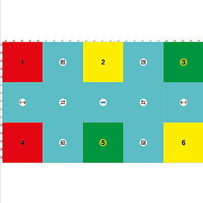 MyFloorball Skills Zone powierzchnia unihokejowa