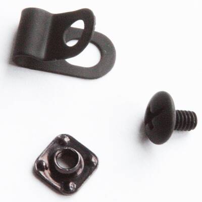 Salming Elite Helmet Screws and Clips zapasowe śrubki i klamry