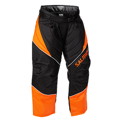 Salming Atlas Goalie Pant JR Orange/Black spodnie bramkarskie