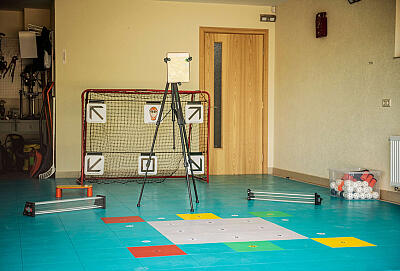 MyFloorball Passer SAUCER PRO wyrzutnia unihokejowa