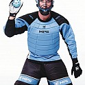 MPS Blue zestaw bramkarski + maską MPS Pro + Unihokejowe rękawice MPS