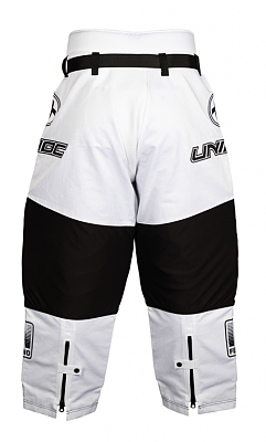 Unihoc Inferno All White JR Spodnie bramkarskie