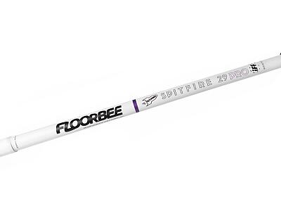Floorbee SpitFire 29 Carbon PRO light white/purple + Stickbag