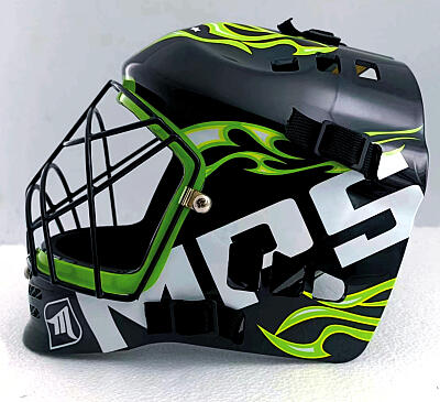 MPS kask Pro Flame - Black/Green